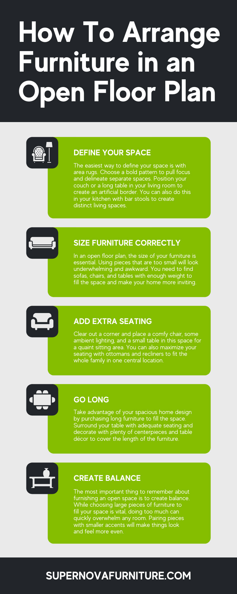 How To Arrange Furniture in an Open Floor Plan